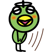 ペコリなかっぱのイラスト