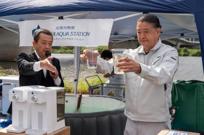 水のろ過装置の写真