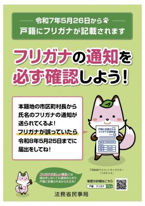 振り仮名　ポスター